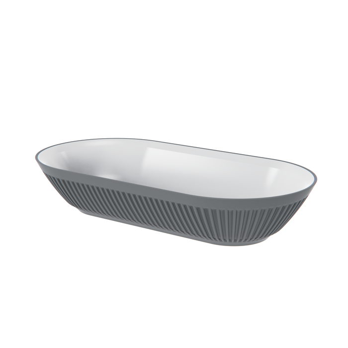 Talon Ash Melamine Pill Dish 316x163x61mm 1.3L