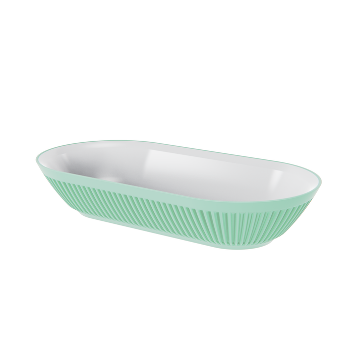 Talon Mint Melamine Pill Dish 316x163x61mm 1.3L