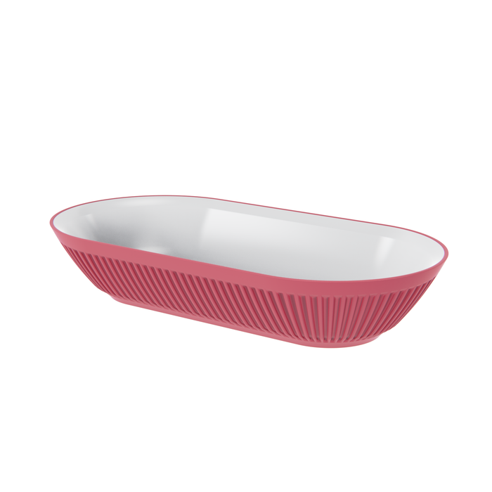 Talon Cherry Melamine Pill Dish 316x163x61mm 1.3L